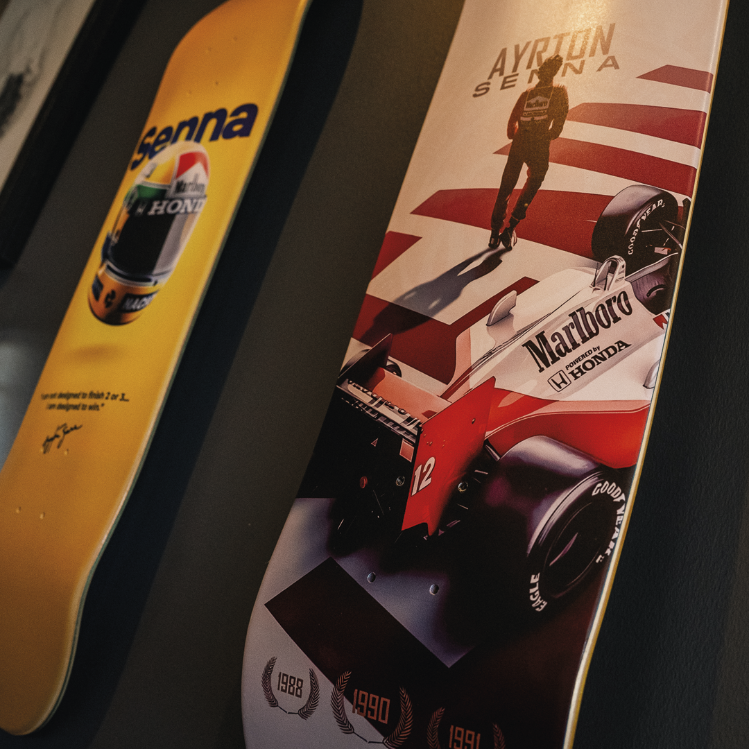 SKATE Ayrton Senna History