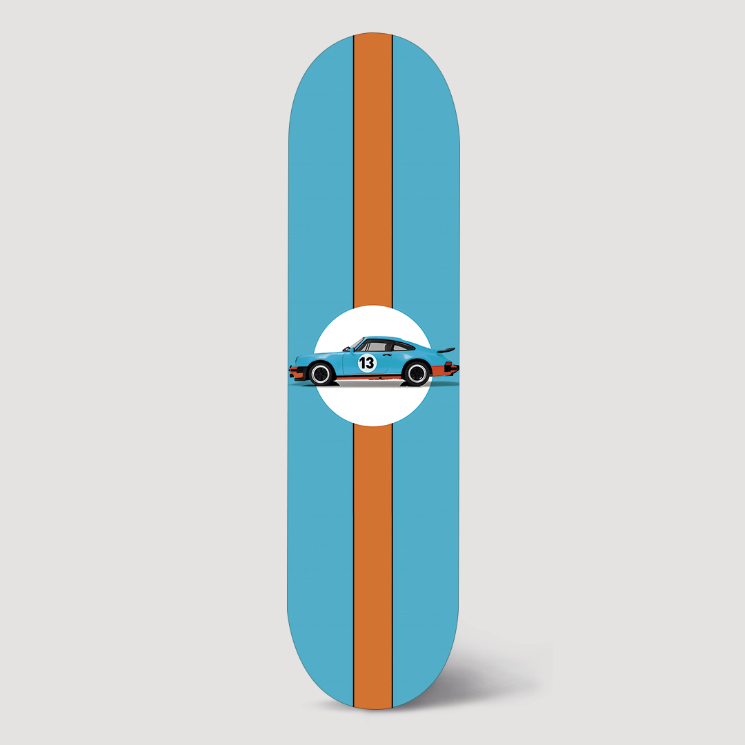 SKATE PORSCHE 911 GULF LIVERY STYLE