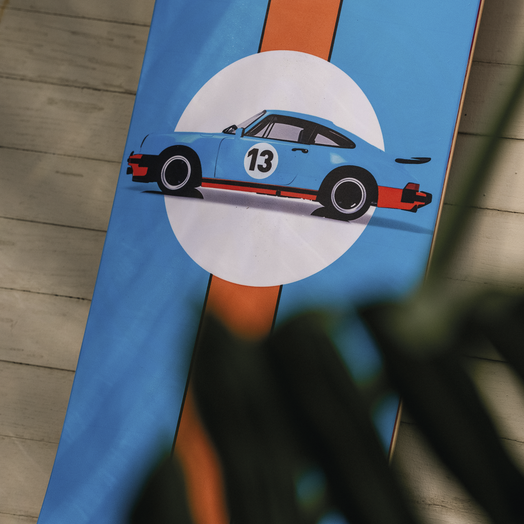 SKATE PORSCHE 911 GULF LIVERY STYLE