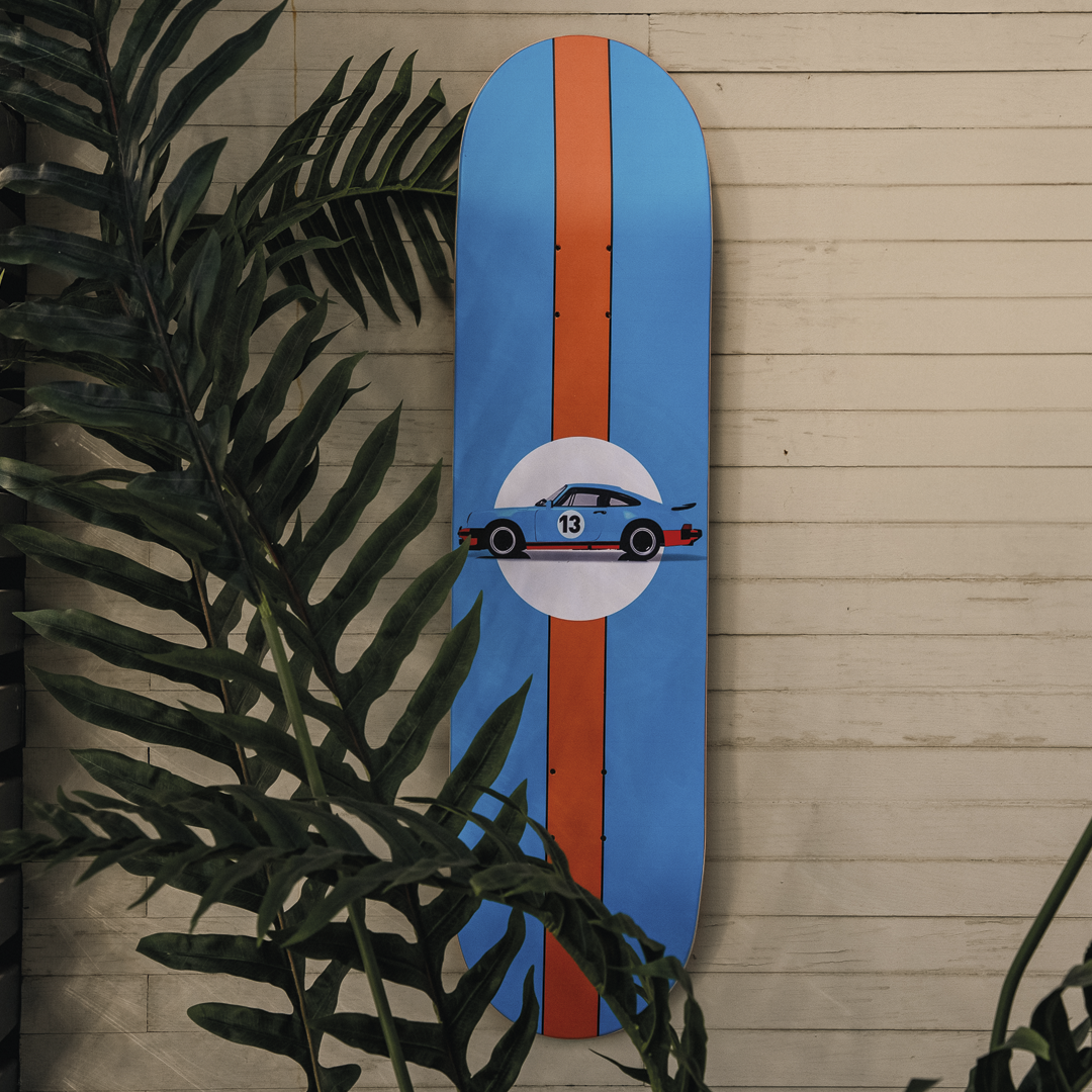 SKATE PORSCHE 911 GULF LIVERY STYLE