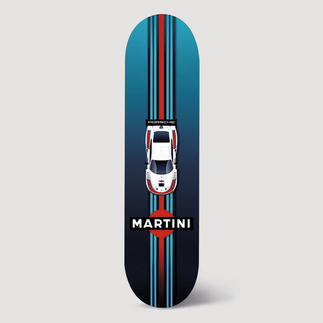 SKATE MARTINI PORSCHE 911 RSR