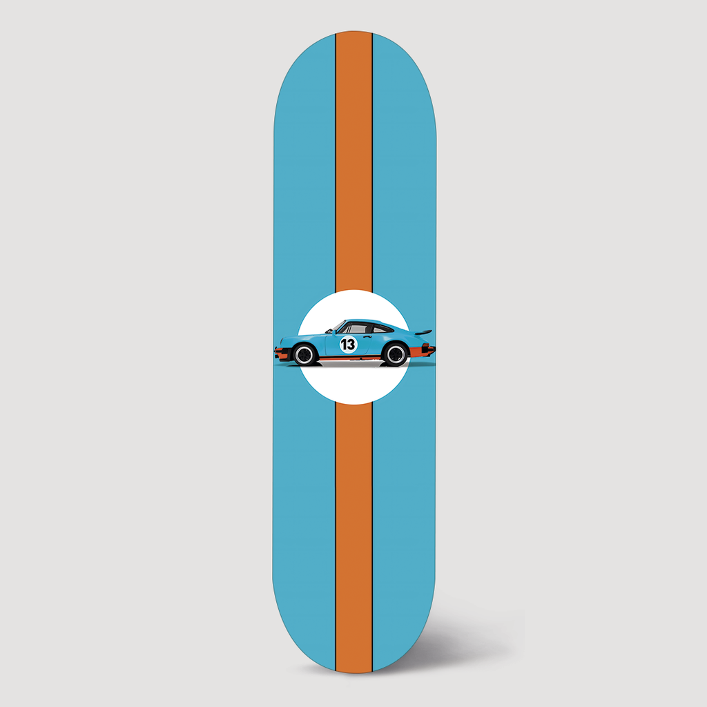 SKATE PORSCHE 911 GULF LIVERY STYLE